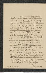 Nachlass Franz Steindachner, Brief von Chr. Lütken an Franz Steindachner (03.05.1875), Inv.Nr. 317.01, Seite 2